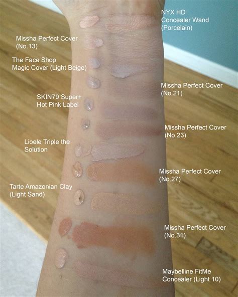 maybelline bb cream color chart.